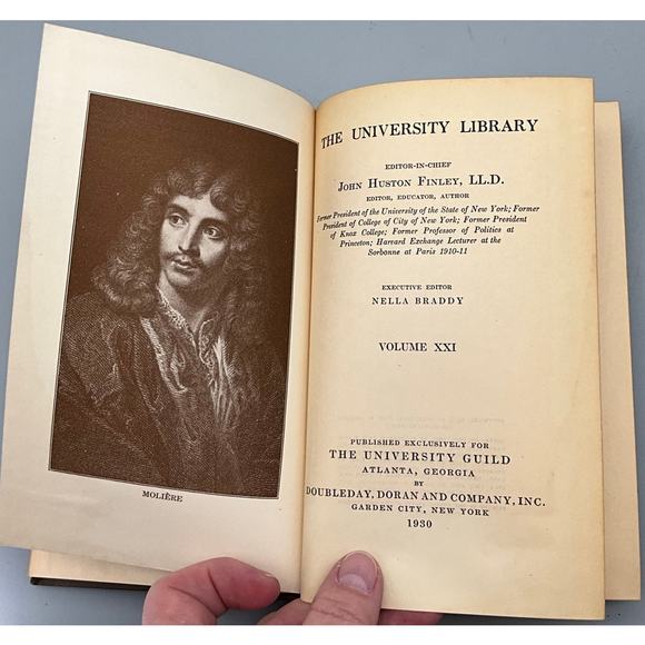The University Library Hardback Vol. XXI Copyright 1926 John Huston Finley LLD - Picture 8 of 11